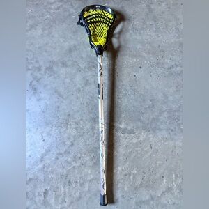STX Stallion Lacrosse Stick with Yellow Netting